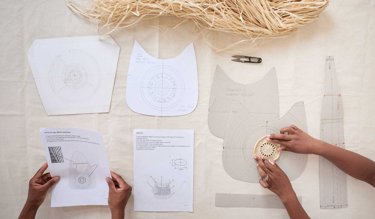 Tanora × Stella McCartney | Sustainable Raffia Collaboration